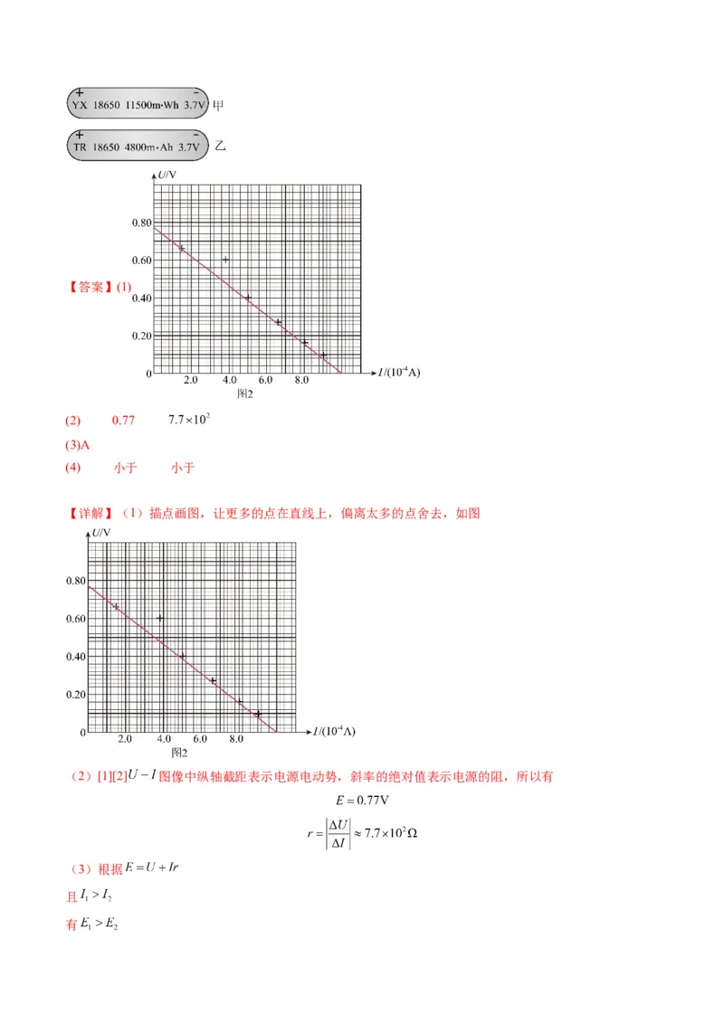 《专题16电磁学实验（教师版）_北京高考全科_物理_五年（2020-2024）高考物理真题分类汇编（北京专用）》第9页预览