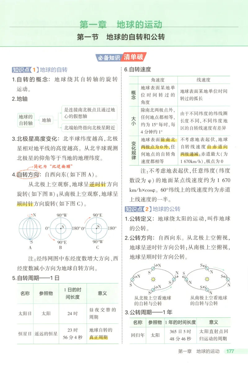 《疑难破_2026版53五年高考三年模拟高中同步练习选择性必修一二三电子版3.25秋-高中53同步练习册_09.地理_53同步地理选修1RJ》第5页预览