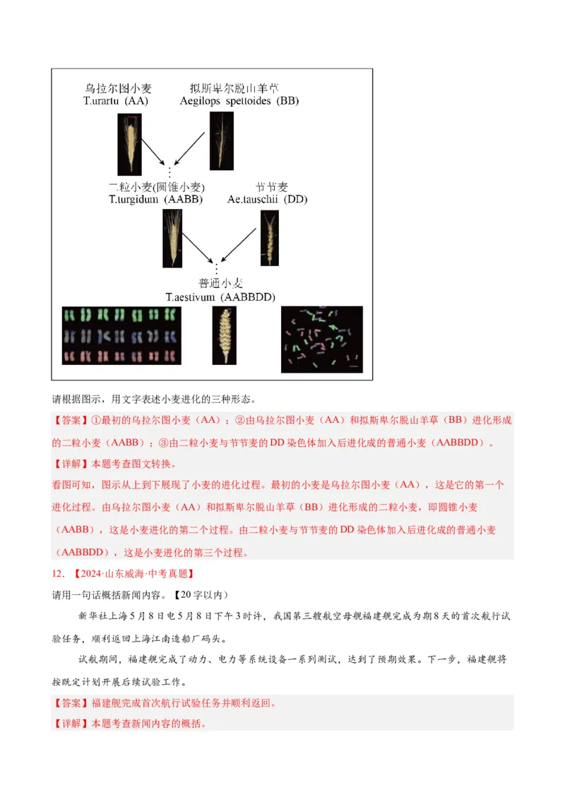 《专题07语言表达（全国通用）（教师版）_2026年中考真题分类汇编9科_三年（2023-2025）中考语文真题分类汇编（全国通用）-C432》第10页预览