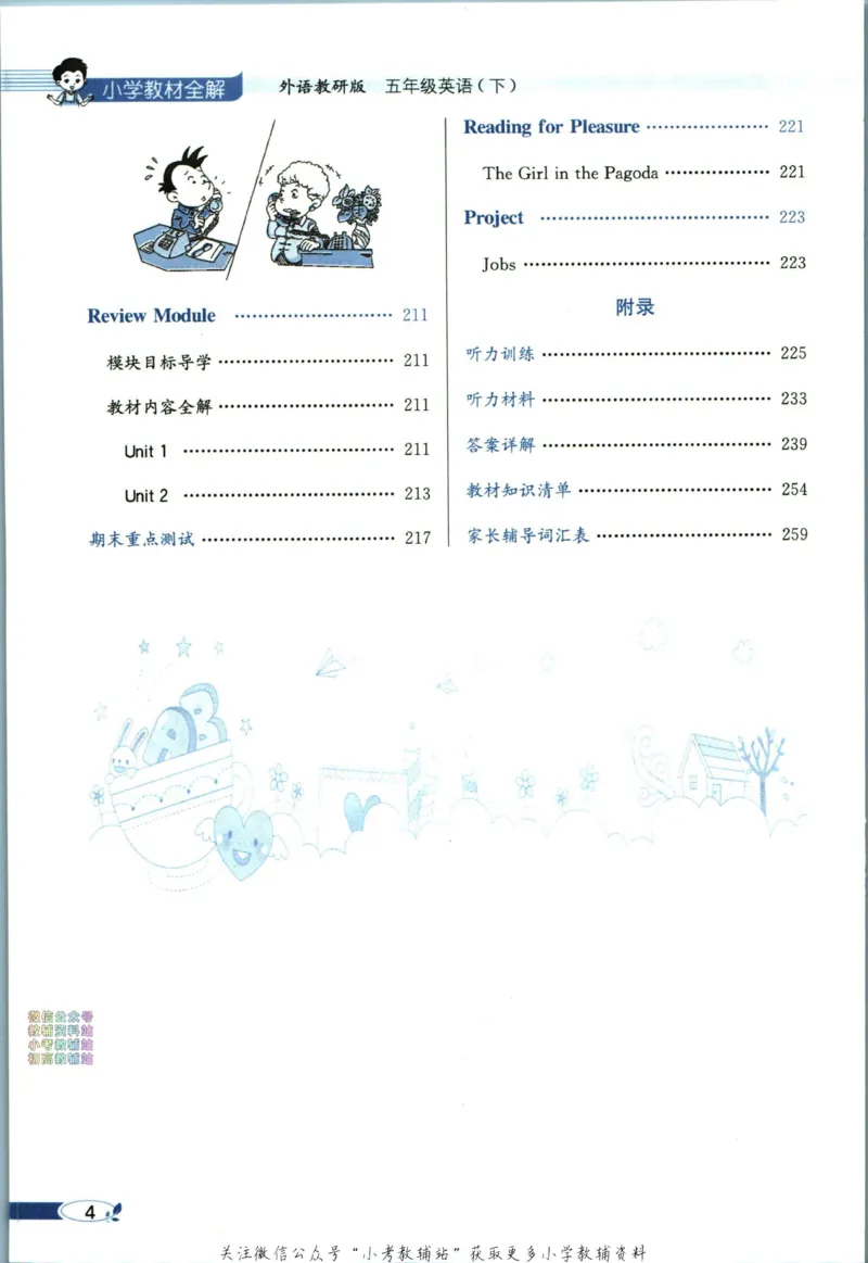 《小学教材全解五年级下册英语外研版_薛金星小学教材全解(2)》第10页预览