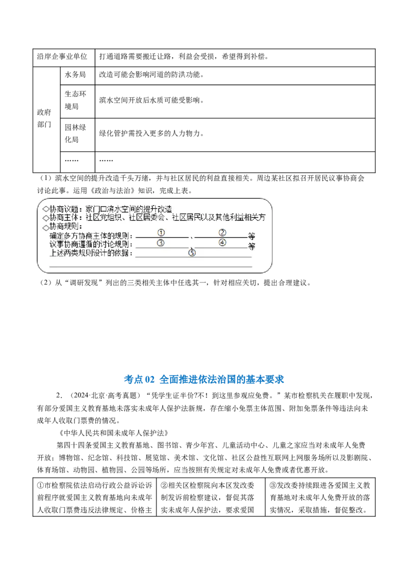 《专题06全面依法治国（北京专用）（学生版）_北京高考全科_政治_五年（2020-2024）高考政治真题分类汇编（北京专用）》第2页预览