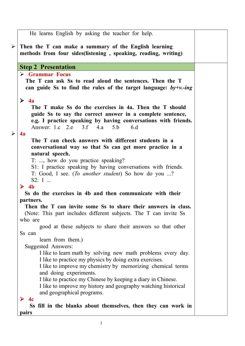 《Unit1SectionA（GF-4c）教案_初中英语789_旧版人教版英语九年级全册_旧版可参考_03.英语9全一册-核心素养教案+PPT课件第3套_9英教案（含核心素养）_Unit1》第2页预览
