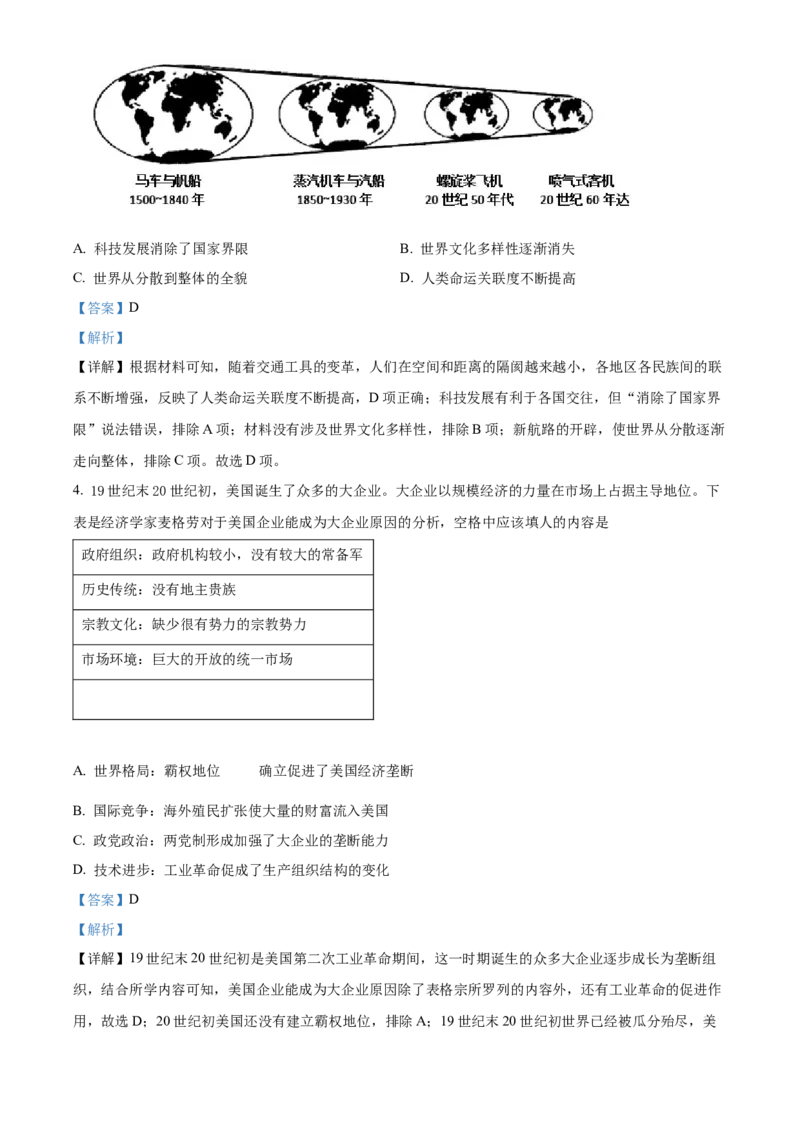 《单元讲练测（选必2）第二单元生产工具与劳作方式（练）（教师版）_新版高中_高中历史新版_高中历史选择性必修2（统编版）_单元讲练测-F12》第2页预览
