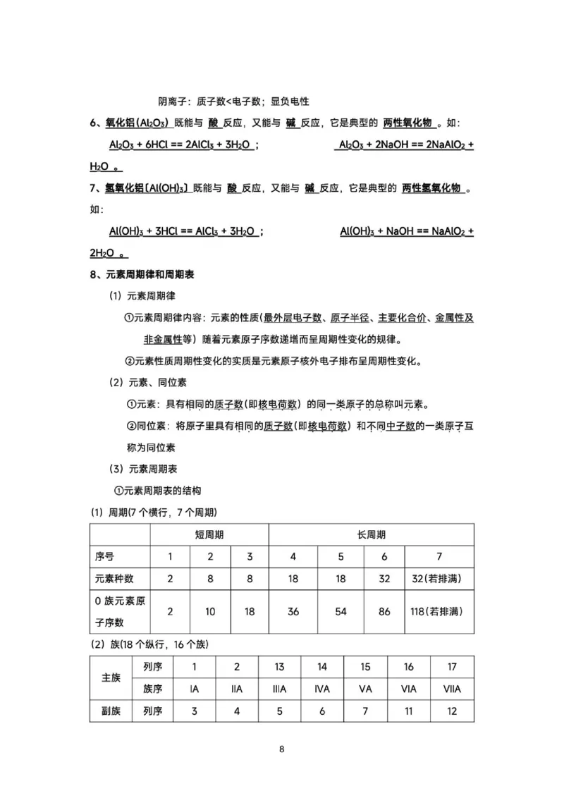 《2026届高三考前化学回归课本知识精要_2024-2027高三（6-6月题库）_2026年06月高三试卷（数理化）_2026年6月高中化学试题汇编_0602化学》第8页预览