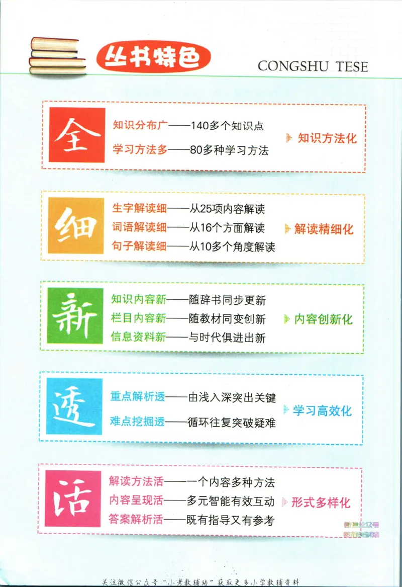 《小学教材全解二年级下册语文人教版_薛金星小学教材全解(2)》第6页预览