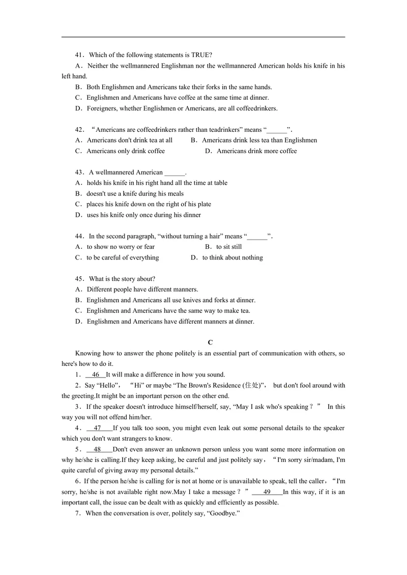 《unit11练习3含答案_初中英语789_26秋最新人教版英语九年级上册_人教版英语九年级全册_人教版初中英语9全一册_4.试题试卷_（赠送）九年级全一册题库_同步练习_Unit11Sadmoviesmakemecry》第4页预览