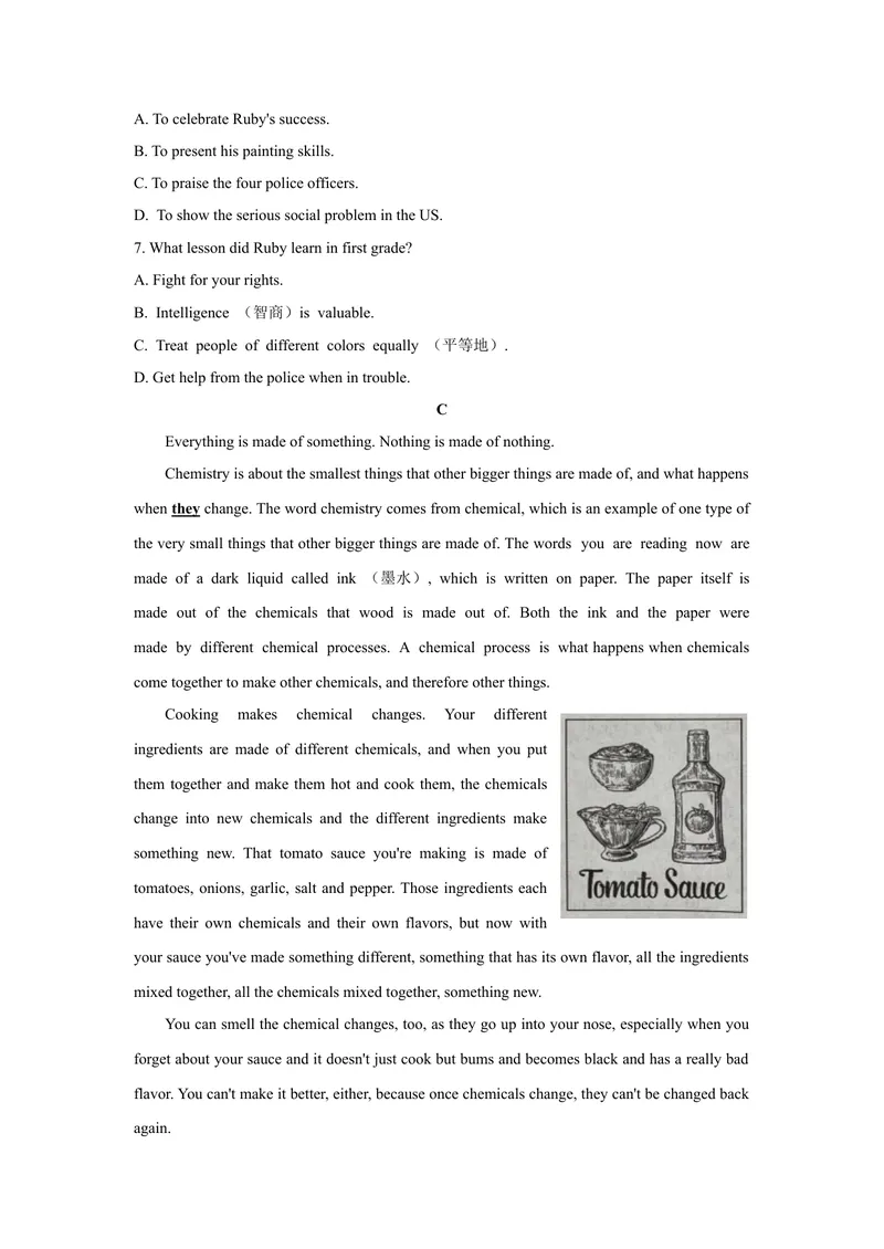 《1.2021年山东省潍坊市中考英语试题（文字版含答案）_初中英语789_26秋最新人教版英语九年级上册_人教版英语九年级全册_人教版初中英语9全一册_0最新更新_人教版英语9年级下册_山东》第3页预览