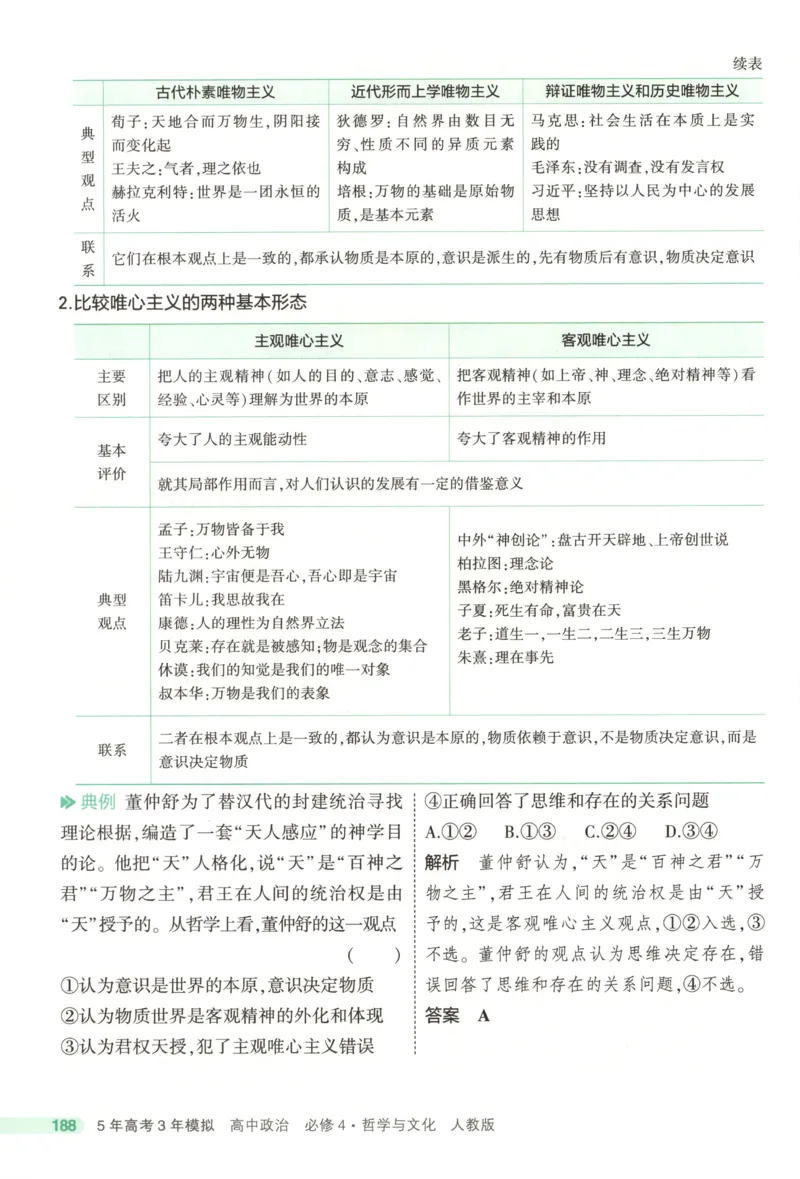 《疑难破_2026版53五年高考三年模拟高中同步练习选择性必修一二三电子版3.25秋-高中53同步练习册_07.政治_53同步政治必修4_53同步政治必修4》第10页预览