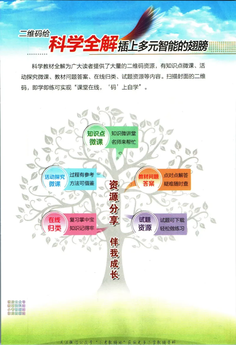 《小学教材全解五年级下册科学教科版_薛金星小学教材全解(2)》第3页预览