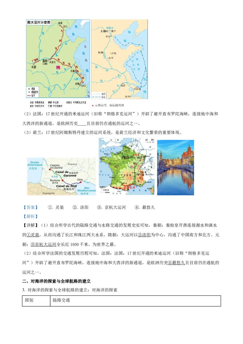 《单元讲练测（选必2）第五单元交通与社会变迁（讲）（教师版）_新版高中_高中历史新版_高中历史选择性必修2（统编版）_单元讲练测-F12》第4页预览