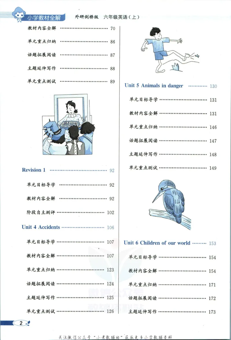 《小学教材全解六年级上册英语外研剑桥版_薛金星小学教材全解(2)》第8页预览