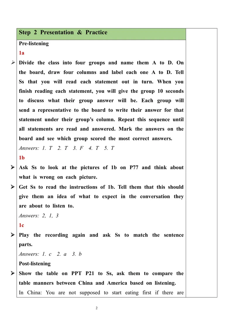 《Unit10SectionB（1a-1d）教案_初中英语789_旧版人教版英语九年级全册_旧版可参考_03.英语9全一册-核心素养教案+PPT课件第3套_9英教案（含核心素养）_Unit10》第2页预览
