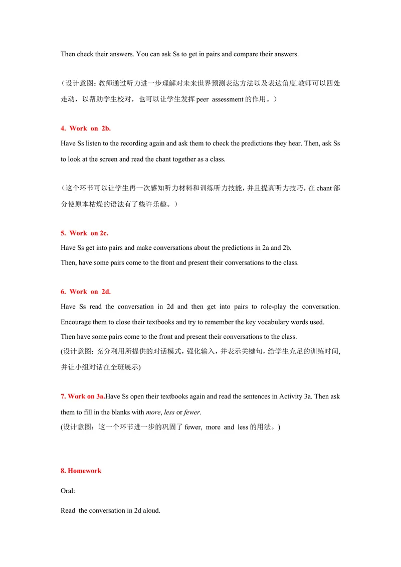 《2013年秋人教版8年级上册Unit7Period2_初中英语789_最新人教版英语八年级上册_老版（含有参考价值）_05导学案+备课素材人教版初中英语八上（多版本）易提分旗舰店_导学案》第2页预览