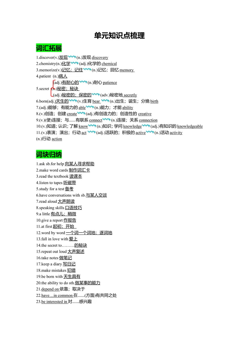 《Unit1复习课件老师版_初中英语789_26秋最新人教版英语九年级上册_26秋人教九上_39、赠送其它资料_旧版资料_7.复习课件_九英上(RJ)--单元复习课件_unit1》第1页预览