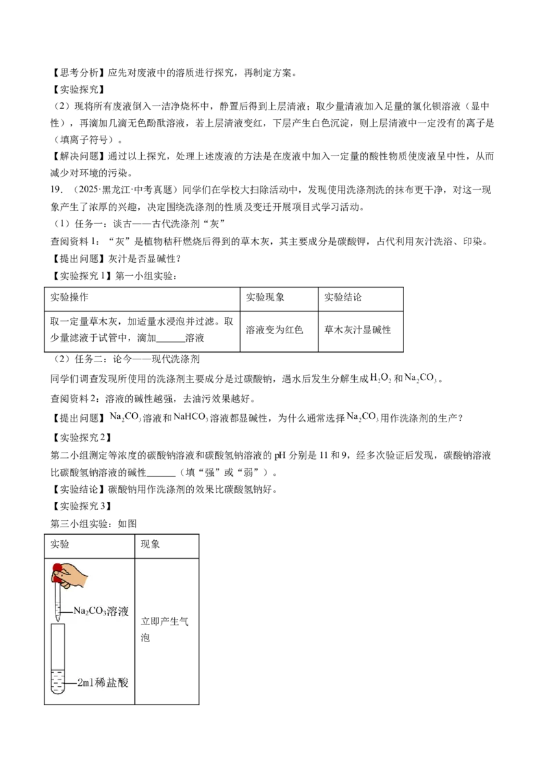 《专题09盐和化肥（学生版）_2026年中考真题分类汇编9科_三年（2023-2025）中考化学真题分类汇编（全国通用）-C432》第5页预览