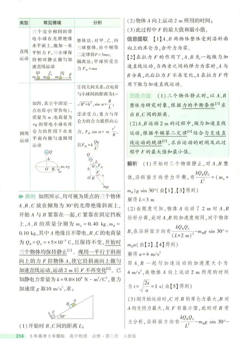《疑难破_2026版53五年高考三年模拟高中同步练习选择性必修一二三电子版3.25秋-高中53同步练习册_04.物理_53同步物理必修三RJ》第10页预览
