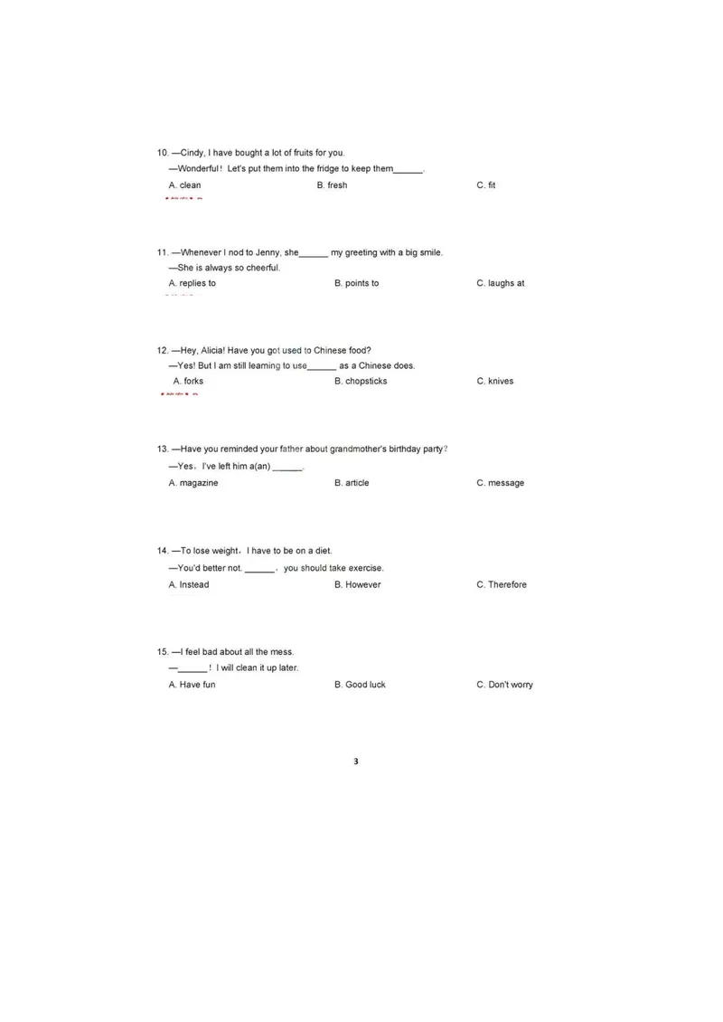 《3深圳市PDF含答案_初中英语789_26秋最新人教版英语九年级上册_人教版英语九年级全册_第二套_人教版英语九年级上册中考真题_人教版英语九年级上册中考真题_5广东广西》第3页预览