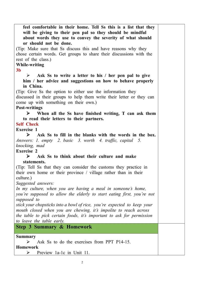 《Unit10SectionB（3a-SelfCheck）教案_初中英语789_旧版人教版英语九年级全册_旧版可参考_03.英语9全一册-核心素养教案+PPT课件第3套_9英课件+三维目标教案_9全英语课件+教案Unit10》第2页预览