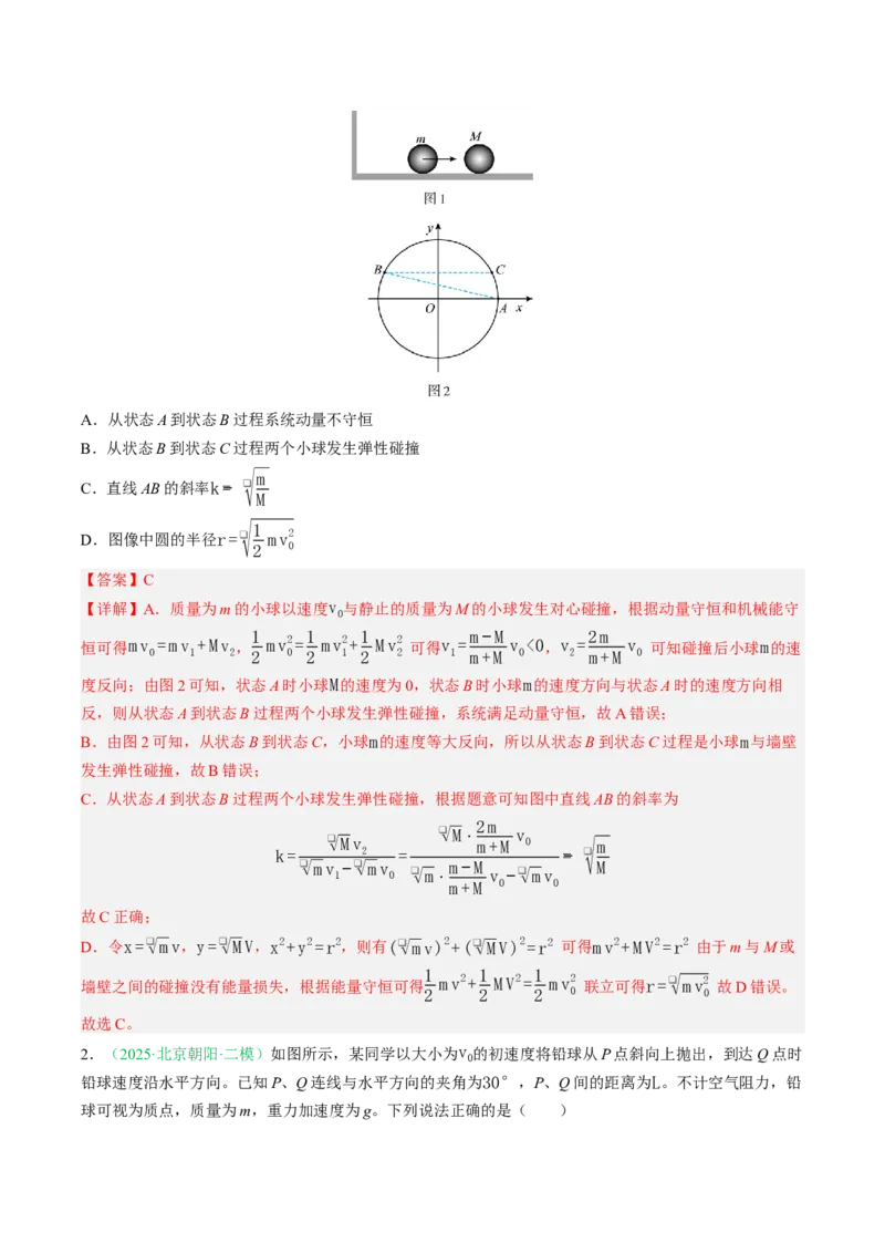 《专题06动量（北京专用）（教师版）_北京高考全科_物理_5年（2021-2025）高考物理真题分类汇编（北京专用）》第10页预览