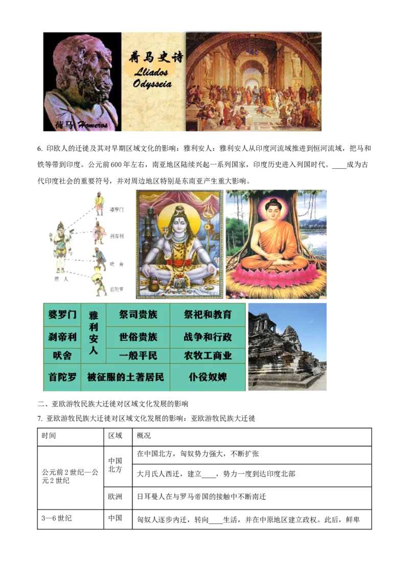 《单元讲练测（选必3）第三单元人口迁徙、文化交融与认同（讲）（学生版）_新版高中_高中历史新版_高中历史选择性必修3（统编版）_单元讲练测-F12》第3页预览