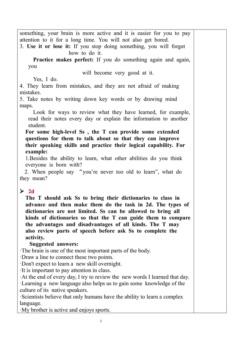 《Unit1SectionB（2a-2e）教案_初中英语789_旧版人教版英语九年级全册_旧版可参考_03.英语9全一册-核心素养教案+PPT课件第3套_9英教案（含核心素养）_Unit1》第3页预览