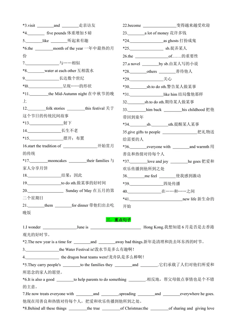 《Unit1-Unit3（词汇，短语，句型，语法，写作复习+基础练习）（人教新目标版）（原卷版）_初中英语789_旧版人教版英语九年级全册_新更新初中英语9全_12期中期末复习专项_期末复习》第5页预览