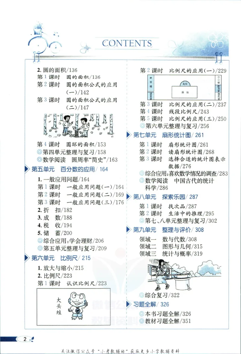 《小学教材全解六年级上册数学冀教版_薛金星小学教材全解(2)》第6页预览