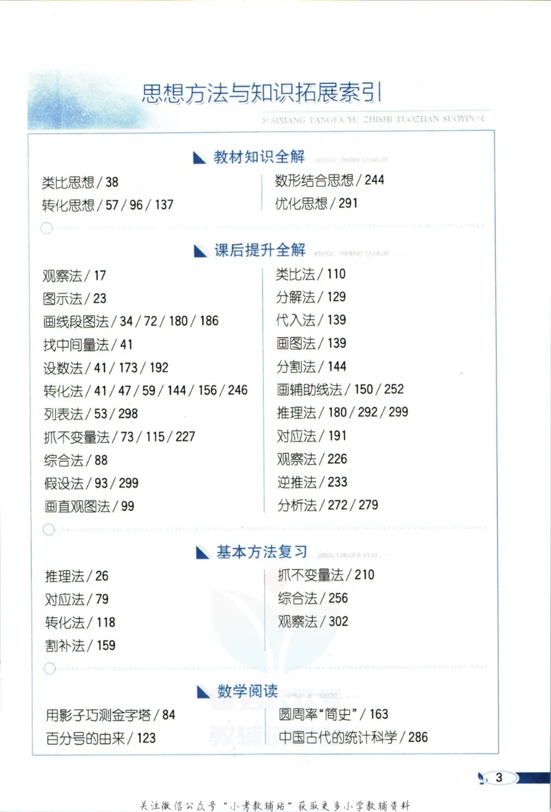 《小学教材全解六年级上册数学冀教版_薛金星小学教材全解(2)》第7页预览