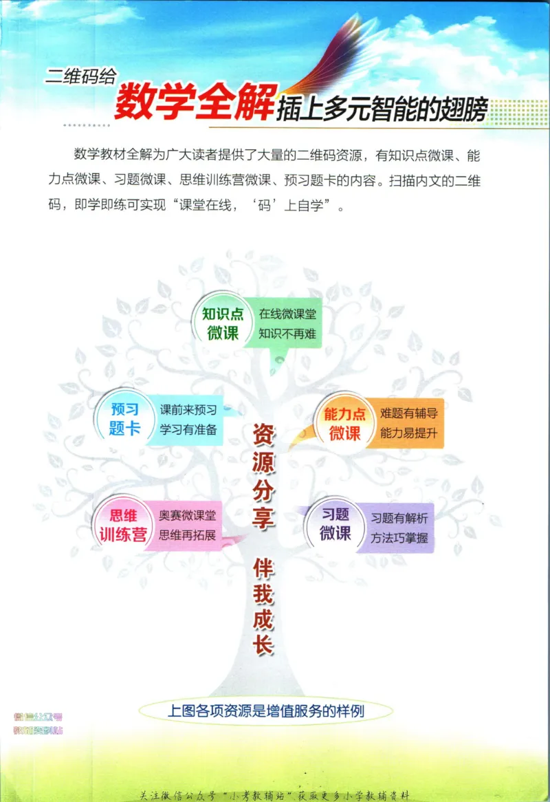 《小学教材全解五年级下册数学人教版_薛金星小学教材全解(2)》第3页预览