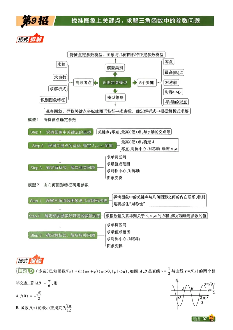 《数学新高考-45题45招_2026版高中《金考卷45套》新高考冲刺_2026新高考版就是2卷（语数英）四川广西贵州云南陕西重庆辽宁甘肃新疆山西吉林黑龙江内蒙古宁夏青海海南西藏》第9页预览