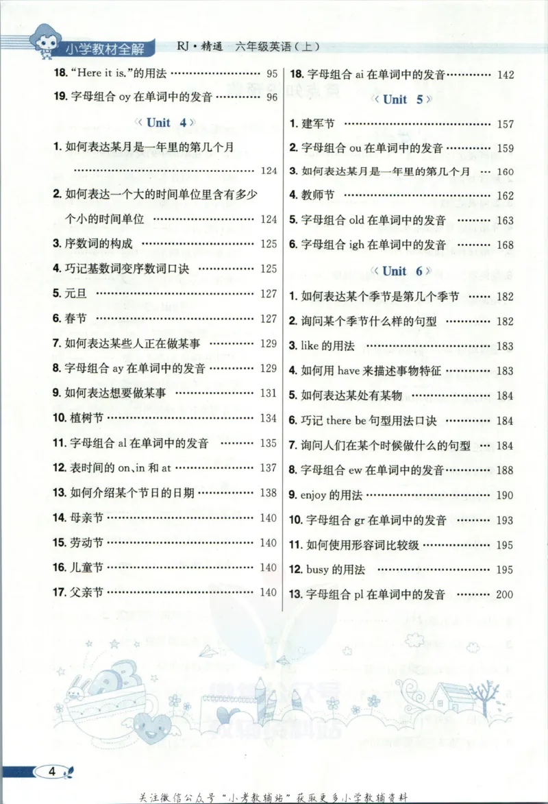 《小学教材全解六年级上册英语人教精通版_薛金星小学教材全解(2)》第10页预览