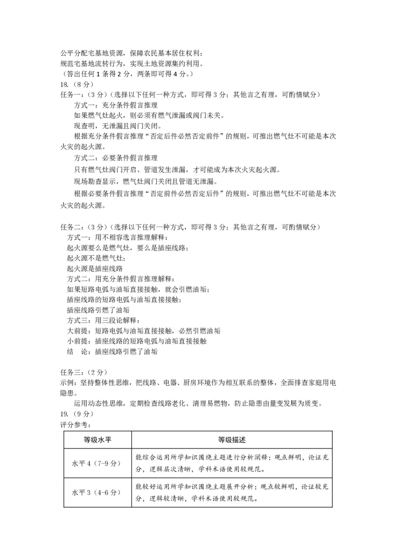 《政治答案_2024-2027高三（6-6月题库）_2026年05月高三试卷_260523山东省济宁市全市高考模拟考试（济宁三模）（全科）》第2页预览