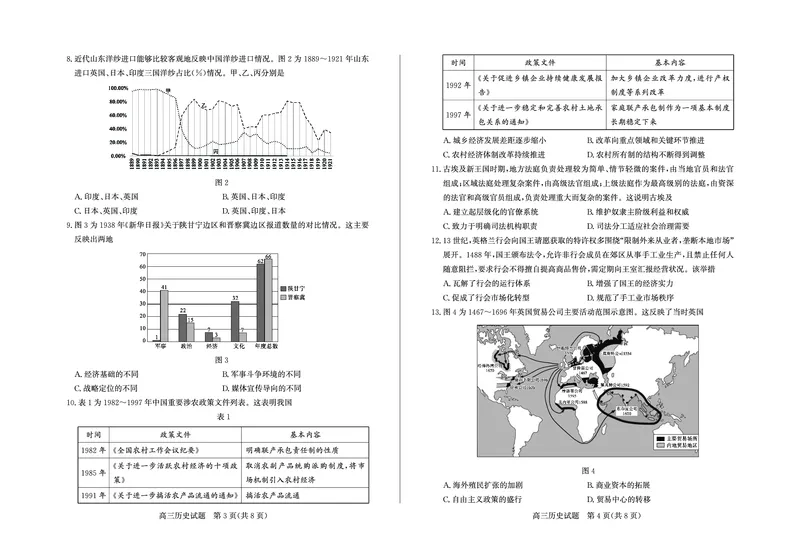 《历史试题卷_2024-2027高三（6-6月题库）_2026年05月高三试卷_260523山东省德州市2026年5月高三高考模拟考试试题（德州三模）（全科）》第2页预览