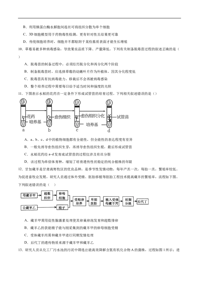 《山西省太原市第五中学校2025-2026学年高二下学期中期质量评估生物试卷（含答案）_2024-2027高二（7-7月题库）_2026年06月高二试卷》第4页预览