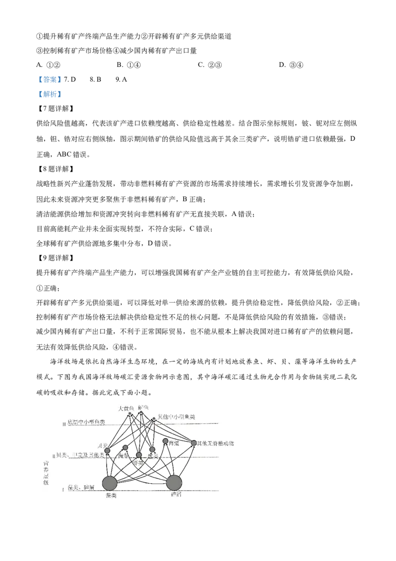 《安徽省宿州市皖北十三校联考2025-2026学年度第二学期期中教学质量检测高二地理试题Word版含解析_2024-2027高二（7-7月题库）_2026年05月高二试卷》第5页预览
