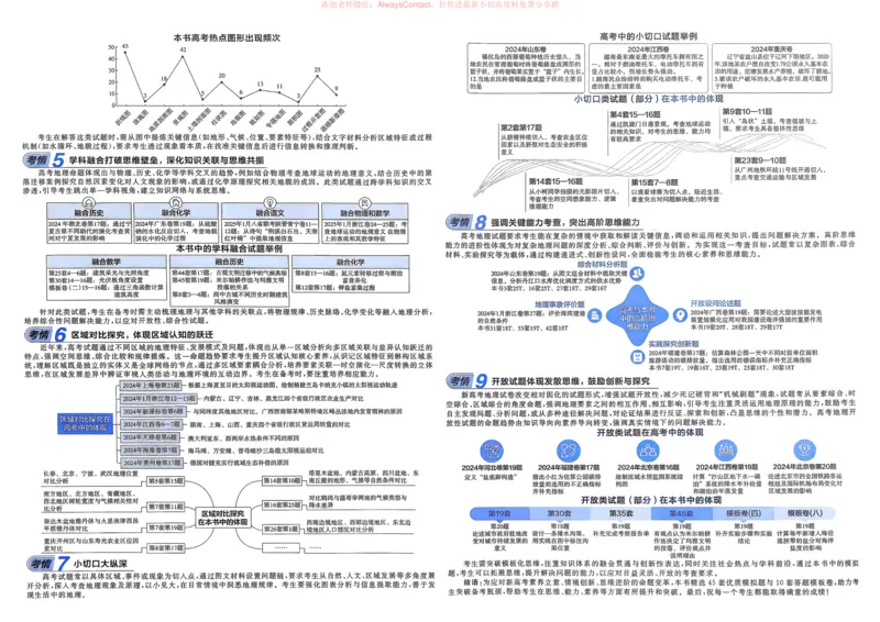 《地理（全国版）_12.2026年4月全国各地高考模拟卷_2026天星金考卷·优秀模拟试卷汇编45套_2026版《金考卷45套》（新II卷）_2026版高中《金考卷45套》新高考冲刺（地理）》第3页预览