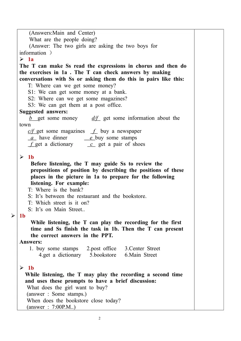 《Unit3SectionA（1a-1c）教案_初中英语789_旧版人教版英语九年级全册_旧版可参考_03.英语9全一册-核心素养教案+PPT课件第3套_9英教案（含核心素养）_Unit3》第2页预览