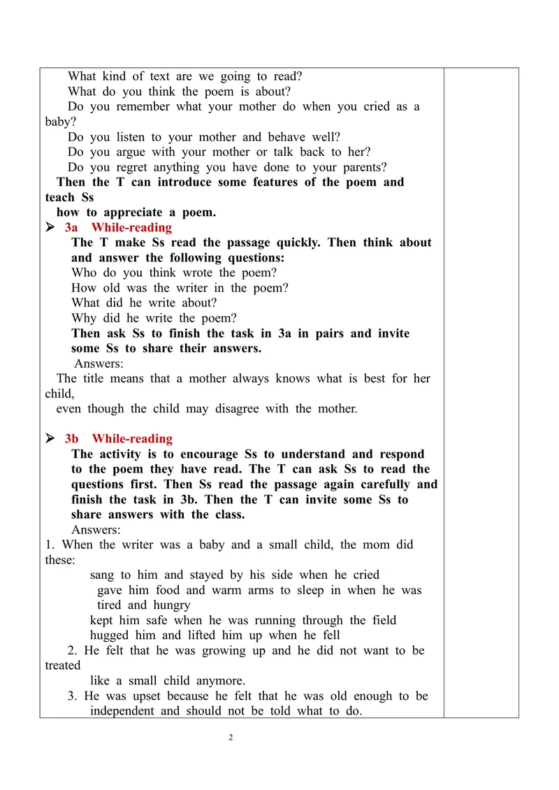 《Unit7SectionA（3a-3c）教案_初中英语789_旧版人教版英语九年级全册_旧版可参考_03.英语9全一册-核心素养教案+PPT课件第3套_9英教案（含核心素养）_Unit7》第2页预览