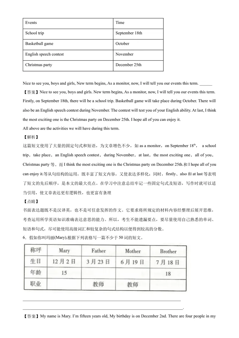 《Unit8单元话题满分范文必背-七年级英语上册单元重难点易错题精练（人教版）_初中英语789_最新人教版英语七年级上册_英语7上最新改版_04.英语7上-试题_专题训练》第4页预览
