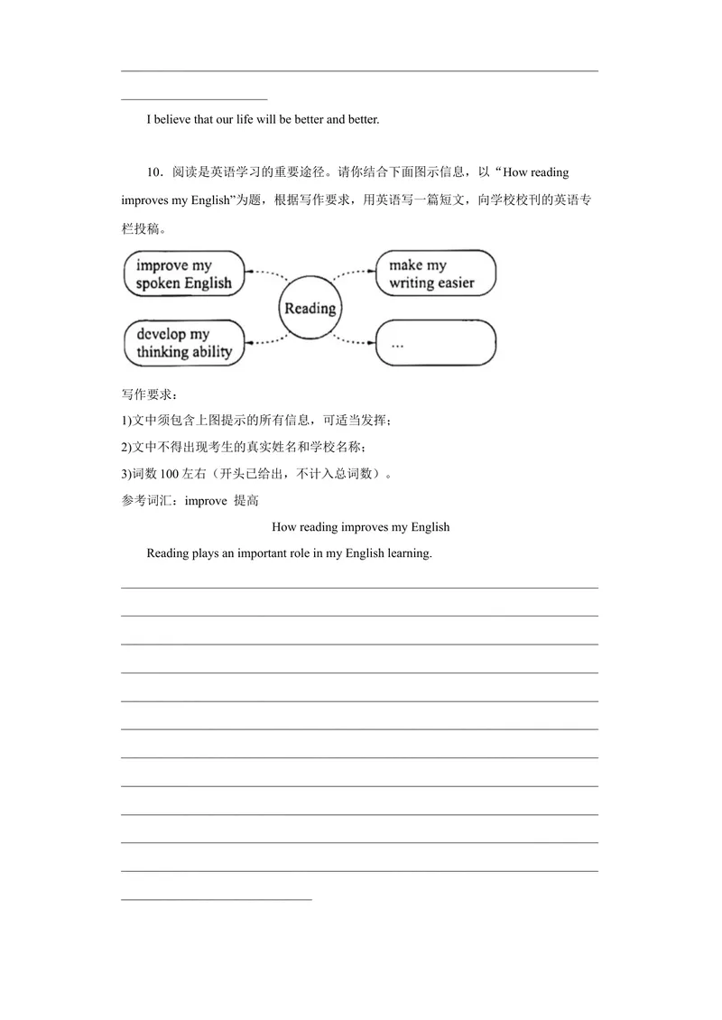 《专题11书面表达2022-2023学年九年级英语上学期期末高分冲刺专练（人教新目标）（原卷版）_初中英语789_26秋最新人教版英语九年级上册_26秋人教九上_39、赠送其它资料_旧版资料_4.习题试卷》第7页预览