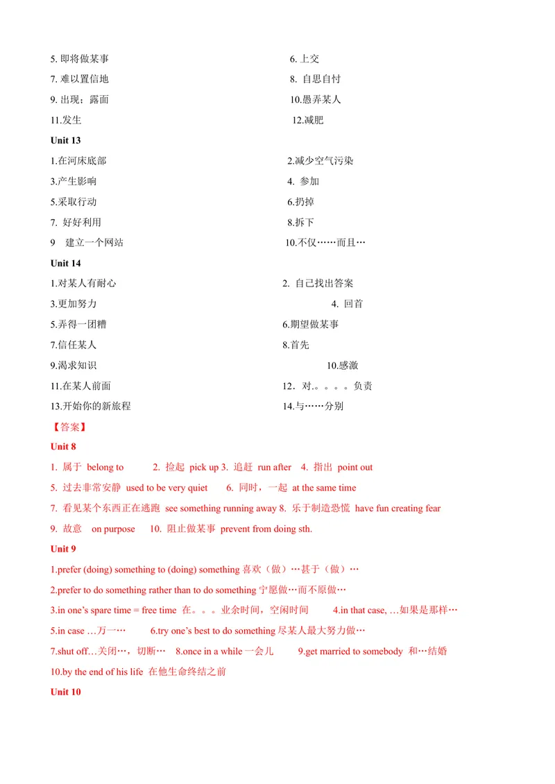 《专题08：短语&重点句式02考题猜想-2023-2024学年九年级英语上学期期末考点大串讲（人教版）（解析版）_初中英语789_旧版人教版英语九年级全册_新更新初中英语9全_期末复习》第2页预览