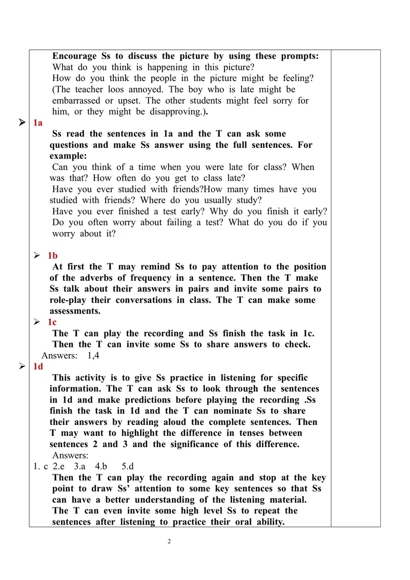 《Unit7SectionB（1a-1e）教案_初中英语789_旧版人教版英语九年级全册_旧版可参考_03.英语9全一册-核心素养教案+PPT课件第3套_9英教案（含核心素养）_Unit7》第2页预览