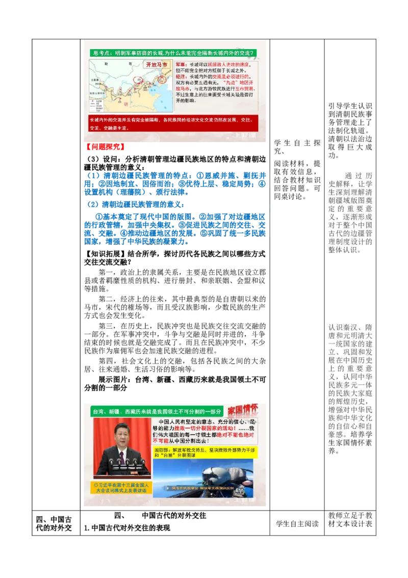 《第11课中国古代的民族关系与对外交往（教学设计）-（统编版选必1）_新版高中_高中历史新版_高中历史选择性必修1（统编版）_教学设计》第6页预览