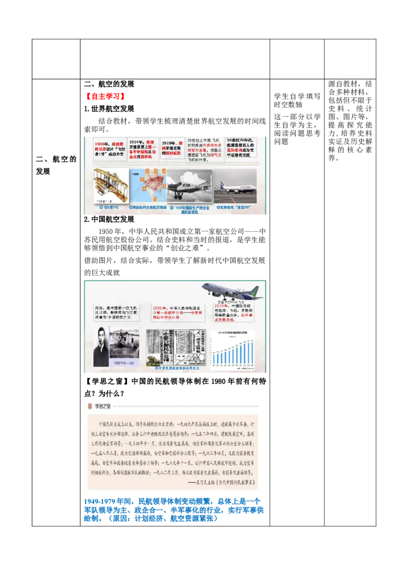 《第13课现代交通运输的新变化（教学设计）-（统编版选必2）_新版高中_高中历史新版_高中历史选择性必修2（统编版）_教学设计》第7页预览