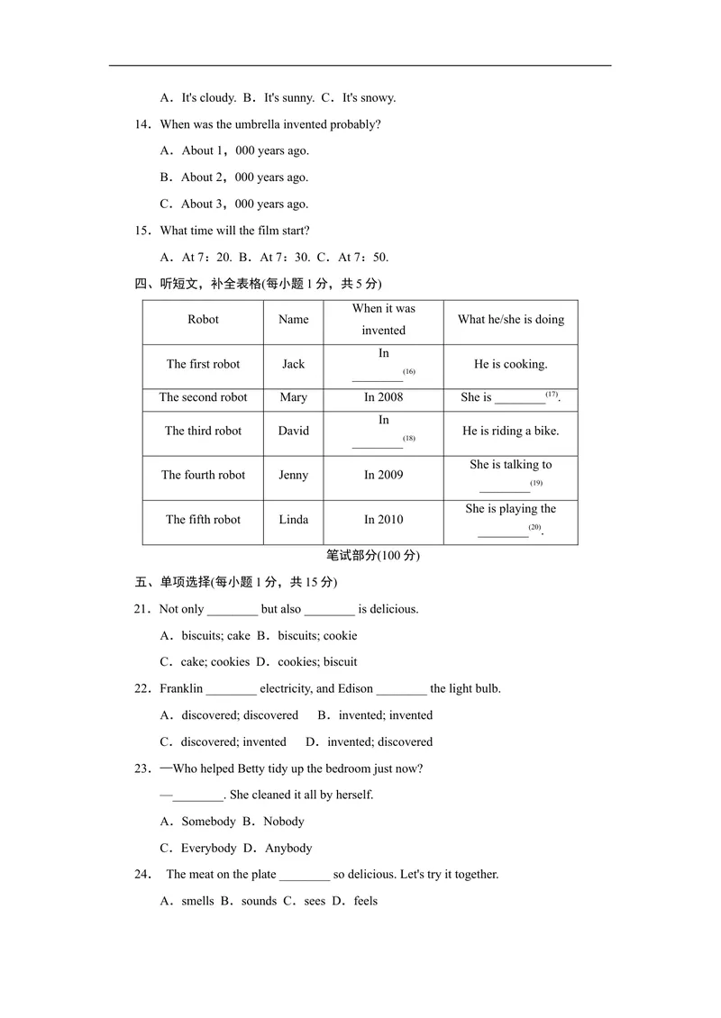 《Unit6标准检测卷_初中英语789_26秋最新人教版英语九年级上册_人教版英语九年级全册_人教版初中英语9全一册_4.试题试卷_（赠送）九年级全一册题库_标准检测卷（Unit1-Unit9）（有听力）》第4页预览