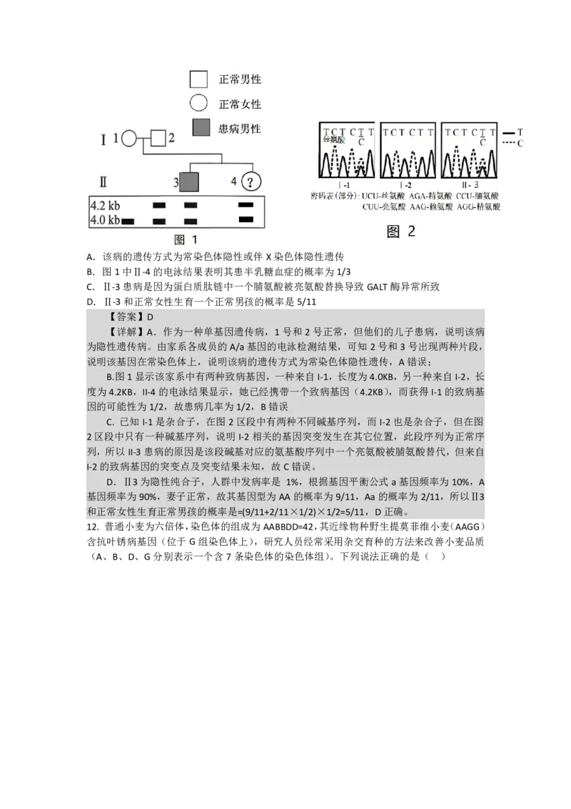《最后一卷生物参考答案_2024-2027高三（6-6月题库）_2026年05月高三试卷_260525安徽省合肥市第八中学2026届高三最后一卷（全科）》第6页预览