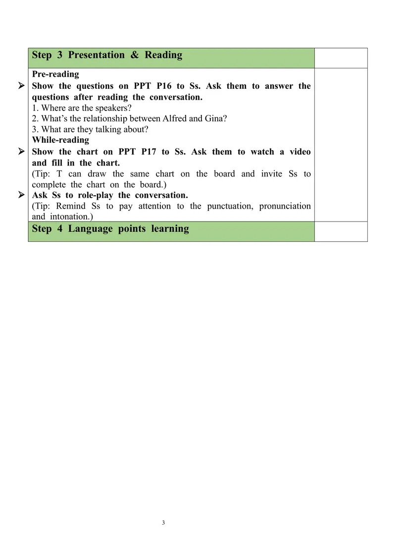 《Unit4SectionA（2a-2d）教案_初中英语789_旧版人教版英语九年级全册_旧版可参考_03.英语9全一册-核心素养教案+PPT课件第3套_9英教案（含核心素养）_Unit4》第3页预览