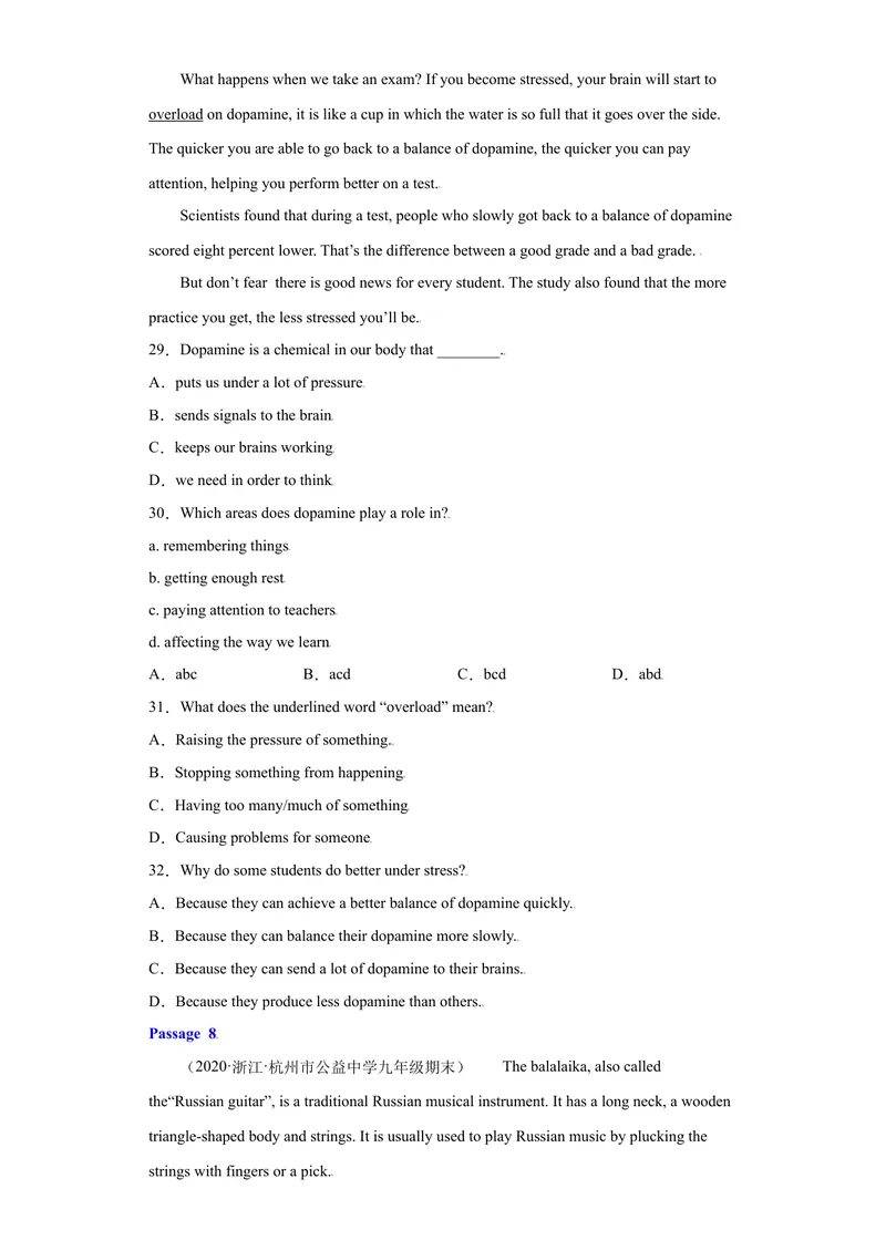《专题03阅读理解15道（各地名校最新期末真题）-2021-2022学年九年级英语上学期期末复习查缺补漏冲刺满分（人教版）_初中英语789_26秋最新人教版英语九年级上册_26秋人教九上_旧版资料》第8页预览