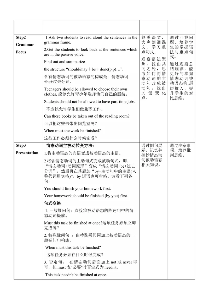 《Unit7SectionA(GrammarFocus-4c)_初中英语789_旧版人教版英语九年级全册_旧版可参考_04.大单元整体教学课时设计+课件_核心素养教案》第2页预览