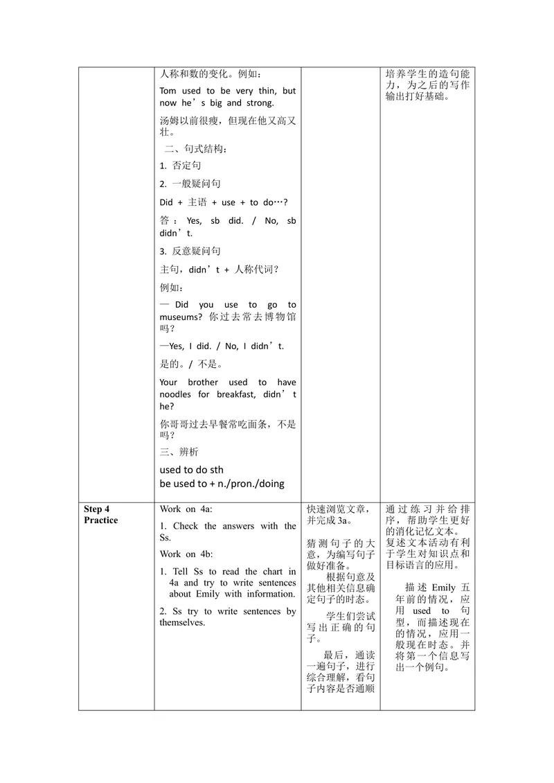 《Unit4第3课时(SectionAGF-4c)（教学设计）-九年级英语上册同步备课系列（人教新目标GoForIt!）_初中英语789_旧版人教版英语九年级全册_新更新初中英语9全_02课件+教案+学案》第3页预览